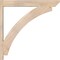 Ekena Millwork Thorton Slat Smooth Outlooker, Douglas Fir, 5 1/2"W x 34"D x 34"H OUT06X34X34THR06SDF - alternate 2
